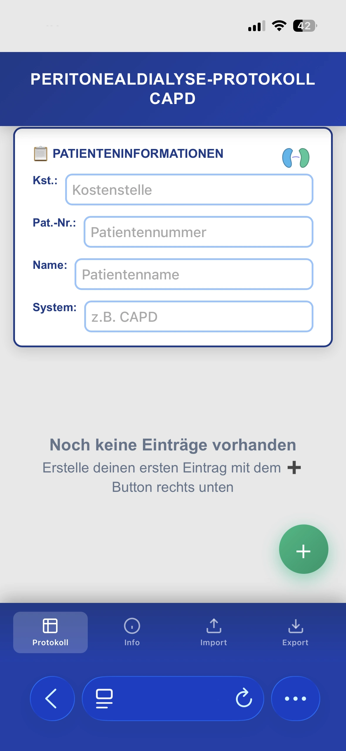 CAPD App