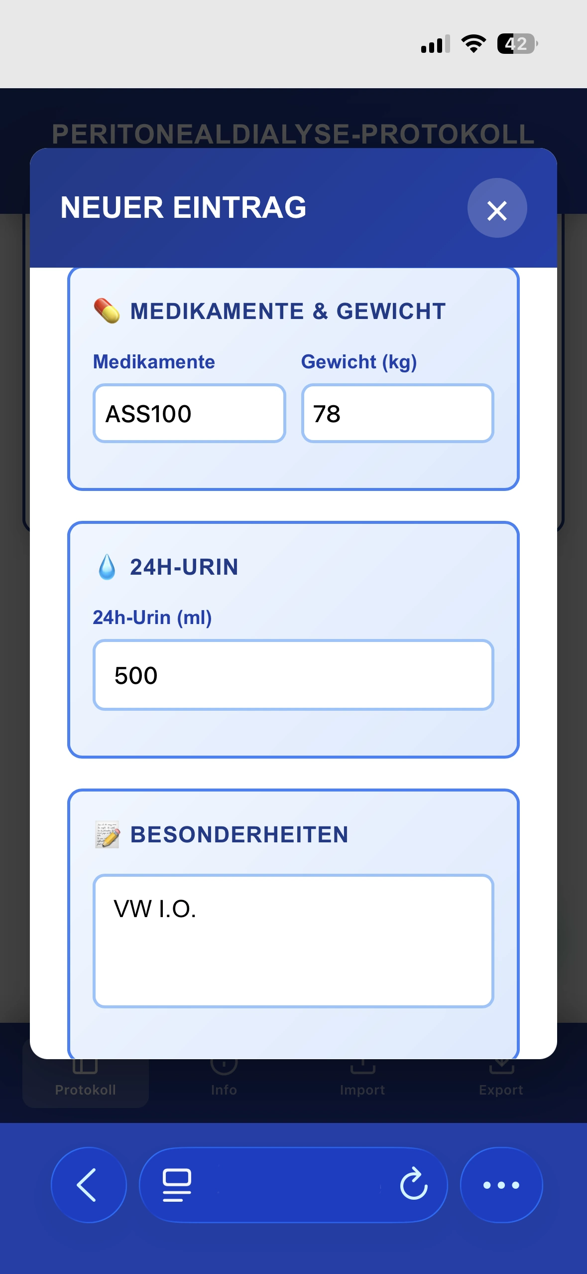 CAPD App